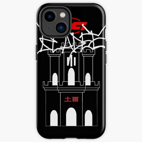 Bladee Drain Gang Red Light Castle logo iPhone Tough Case RB1807 product Offical bladee Merch