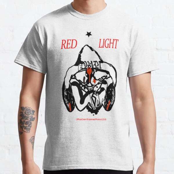 Bladee Drain Gang Red Light Character T-shirt logo Classic T-Shirt RB1807 product Offical bladee Merch