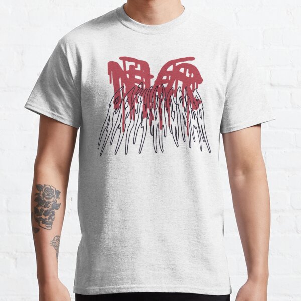 Bladee Drain Gang Never Rainworld logo Classic T-Shirt RB1807 product Offical bladee Merch