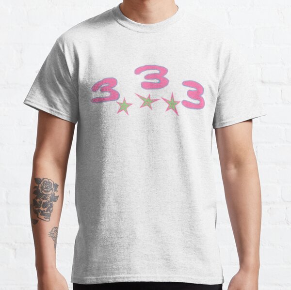 Bladee Drain Gang 333 logo Classic T-Shirt RB1807 product Offical bladee Merch