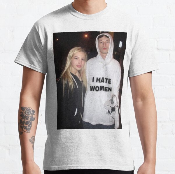 Bladee I Hate Women Classic T-Shirt RB1807 product Offical bladee Merch