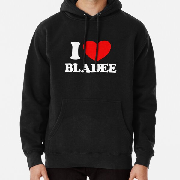 I Love Bladee Red Heart Bladee Lover I Love Bladee Gear Pullover Hoodie RB1807 product Offical bladee Merch