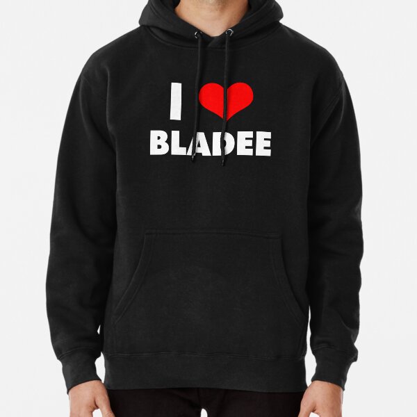 Bladee Merch I Heart Bladee Pullover Hoodie RB1807 product Offical bladee Merch