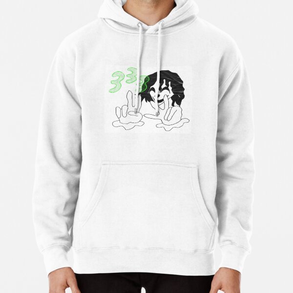 Bladee 333   Pullover Hoodie RB1807 product Offical bladee Merch