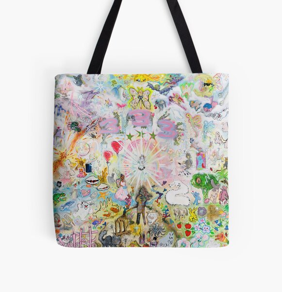 333 bladee album cover All Over Print Tote Bag RB1807 product Offical bladee Merch