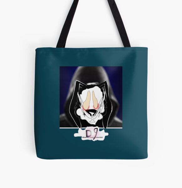 Bladee Drain Gang D9 Rabbit logo   All Over Print Tote Bag RB1807 product Offical bladee Merch