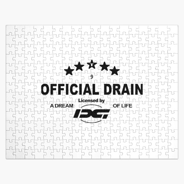 Bladee Drain Gang OFFICIAL DRAIN logo   Jigsaw Puzzle RB1807 product Offical bladee Merch