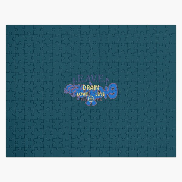 Bladee Drain Gang D9 Glory Bells Love towel logo   Jigsaw Puzzle RB1807 product Offical bladee Merch