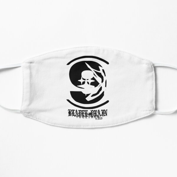 Bladee Drain Gang BLADEE++DRAIN TOGETHER logo   Flat Mask RB1807 product Offical bladee Merch